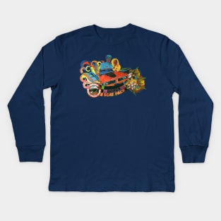Dodge Scat Pack Kids Long Sleeve T-Shirt